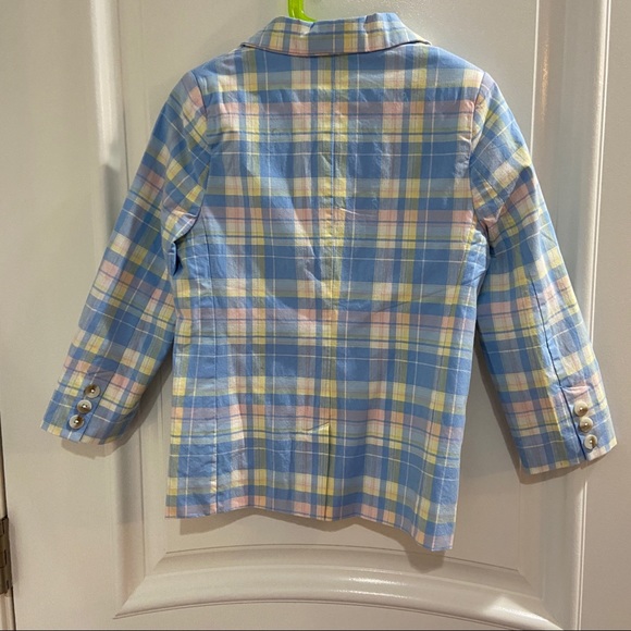 2-pc. Gymboree Spring Blazer and Pant Set, NWT Blazer, EUC Woven Chinos, Size 5T - Picture 8 of 12